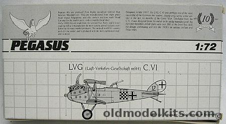 Pegasus 1/72 LVG C.VI - (C-VI), 3006 plastic model kit